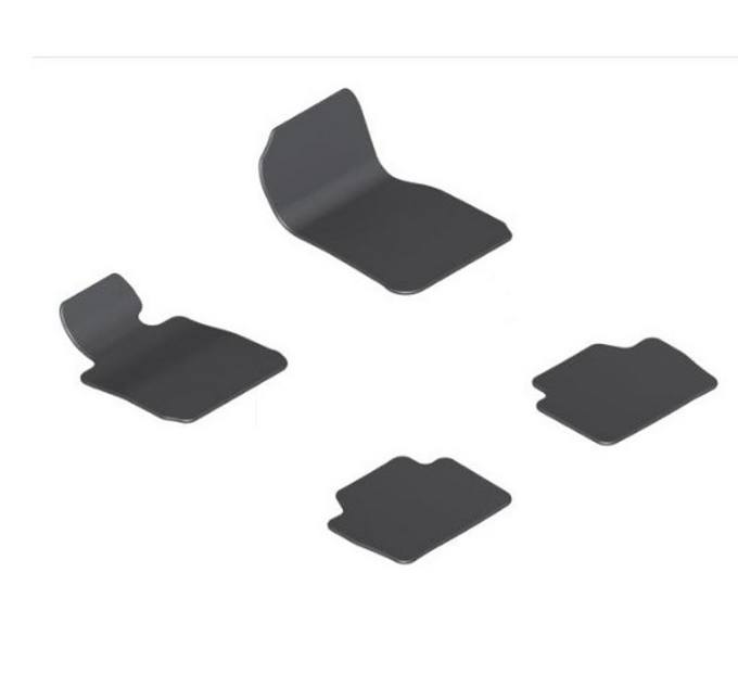 BMW Floor Mat Set - Front and Rear (Black - Carpet) 51477426320